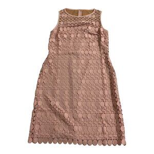 Lauren Ralph Lauren Pink Lace Overlay Sheath Dress Womens NWT $120 MSRP